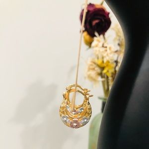 18k Gold Laminated Earrings